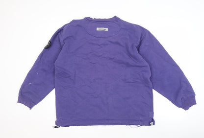 Timberland Men's Purple Pullover Sweatshirt M