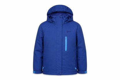 Higear Boys Blue Basic Jacket, Hooded, Size 7-8
