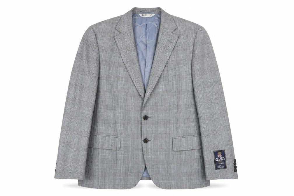 Mens UK Size 40 Marks and Spencer Regular Grey Suit Jacket