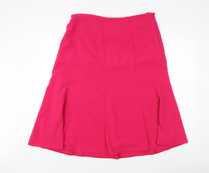 EWM Pure Classics Women's Pink A-Line Skirt Size 22