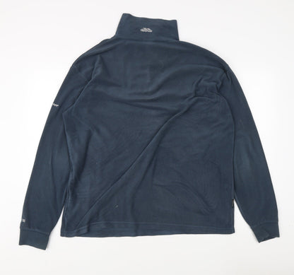 Trespass Men's Blue XL Fleece Pullover Sweatshirt