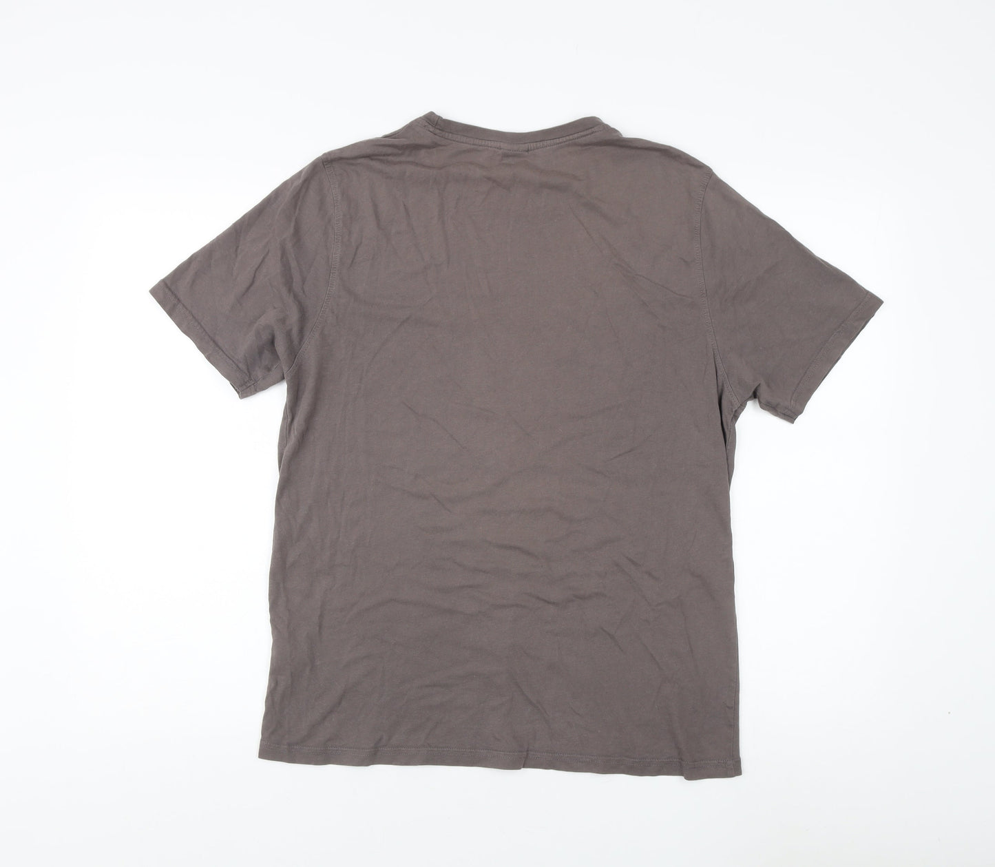 Marvel Men's Grey Graphic T-Shirt, Medium, Comic Style