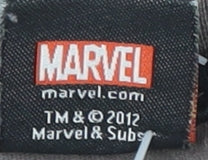 Marvel Men's Grey Graphic T-Shirt, Medium, Comic Style