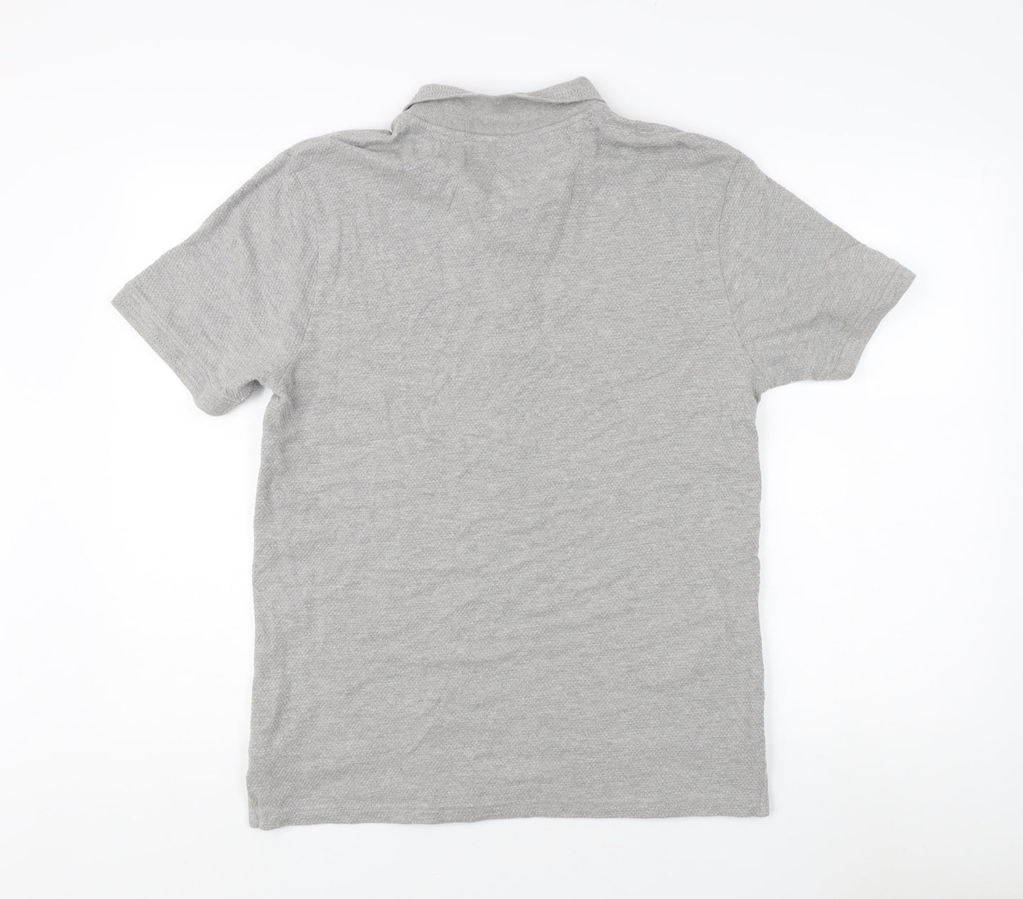 Peter Werth Men's Grey Polo Shirt, Size L, Casual Style