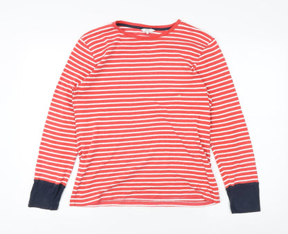 Womens UK Size 14 Cotton Traders Red Basic T-Shirt