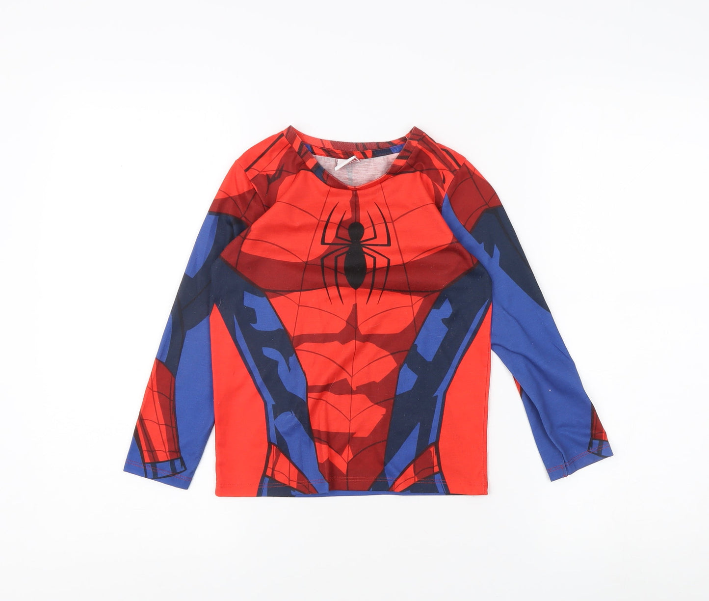 Avengers Boys Spider-Man T-Shirt, Long Sleeve, 5-6 Years