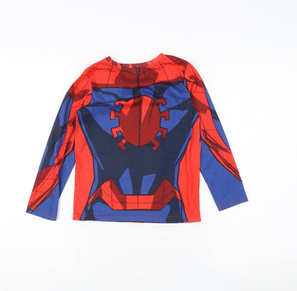 Avengers Boys Spider-Man T-Shirt, Long Sleeve, 5-6 Years