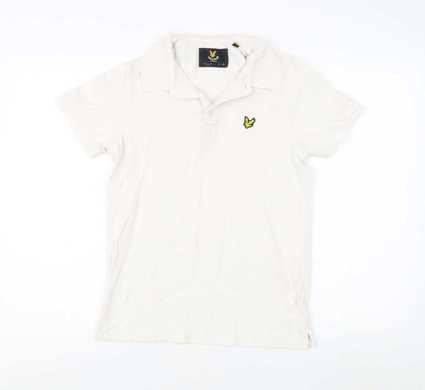 Lyle & Scott Men's White Polo Shirt S