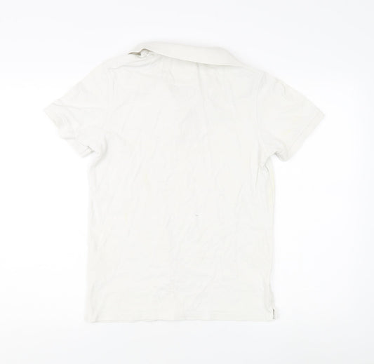 Lyle & Scott Men's White Polo Shirt S