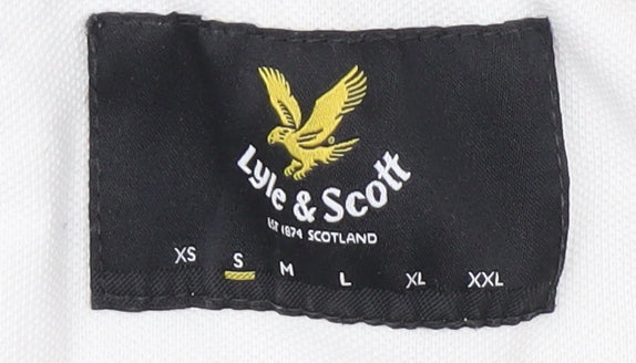 Lyle & Scott Men's White Polo Shirt S