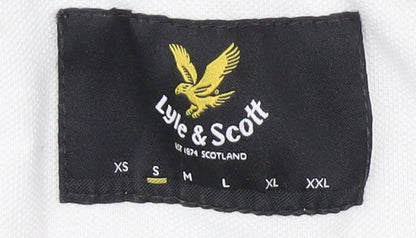 Lyle & Scott Men's White Polo Shirt S