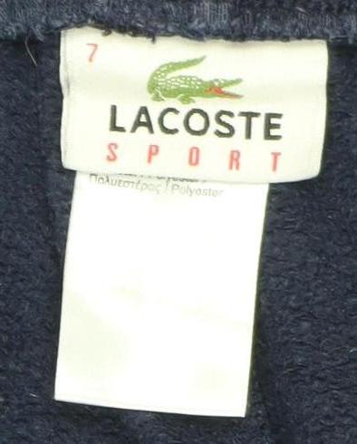 Lacoste Men's Blue Tracksuit Pants - Logo, Casual