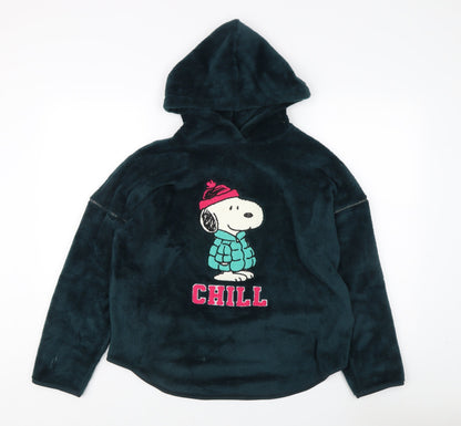 Womens UK Size M Marks and Spencer Black Pullover Hoodie