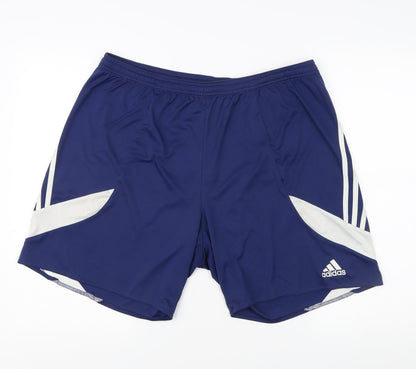 Adidas Men's Blue Athletic Shorts XL