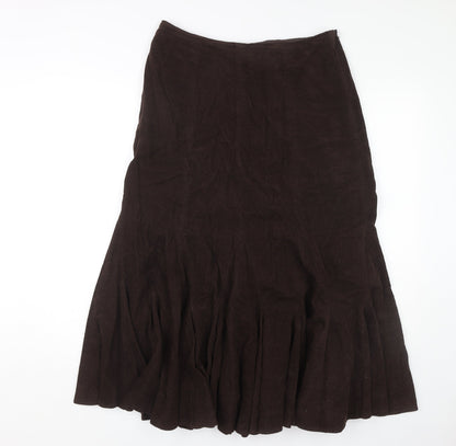 Kaliko Brown Cotton Skirt, Size 12, Women's Wear