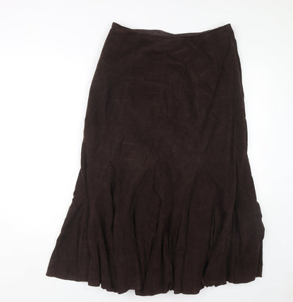Kaliko Brown Cotton Skirt, Size 12, Women's Wear