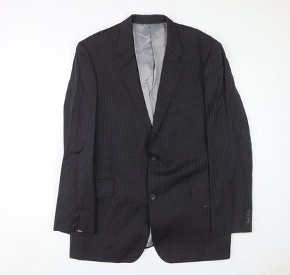 Mens UK Size 44 T.M.Lewin Regular Grey Suit Jacket