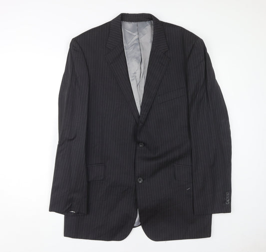 Mens UK Size 44 T.M.Lewin Regular Grey Suit Jacket