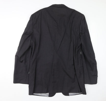 Mens UK Size 44 T.M.Lewin Regular Grey Suit Jacket