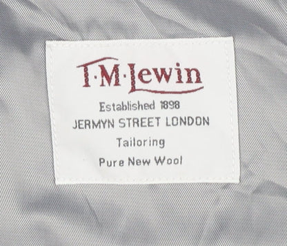 Mens UK Size 44 T.M.Lewin Regular Grey Suit Jacket
