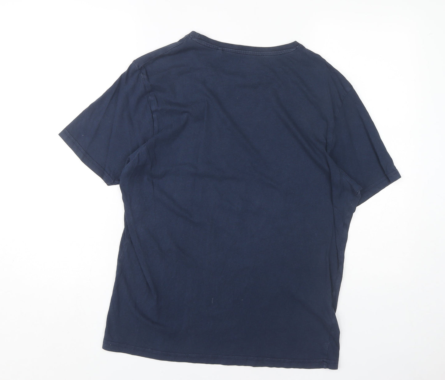 Mens UK Size L Farah Blue  T-Shirt