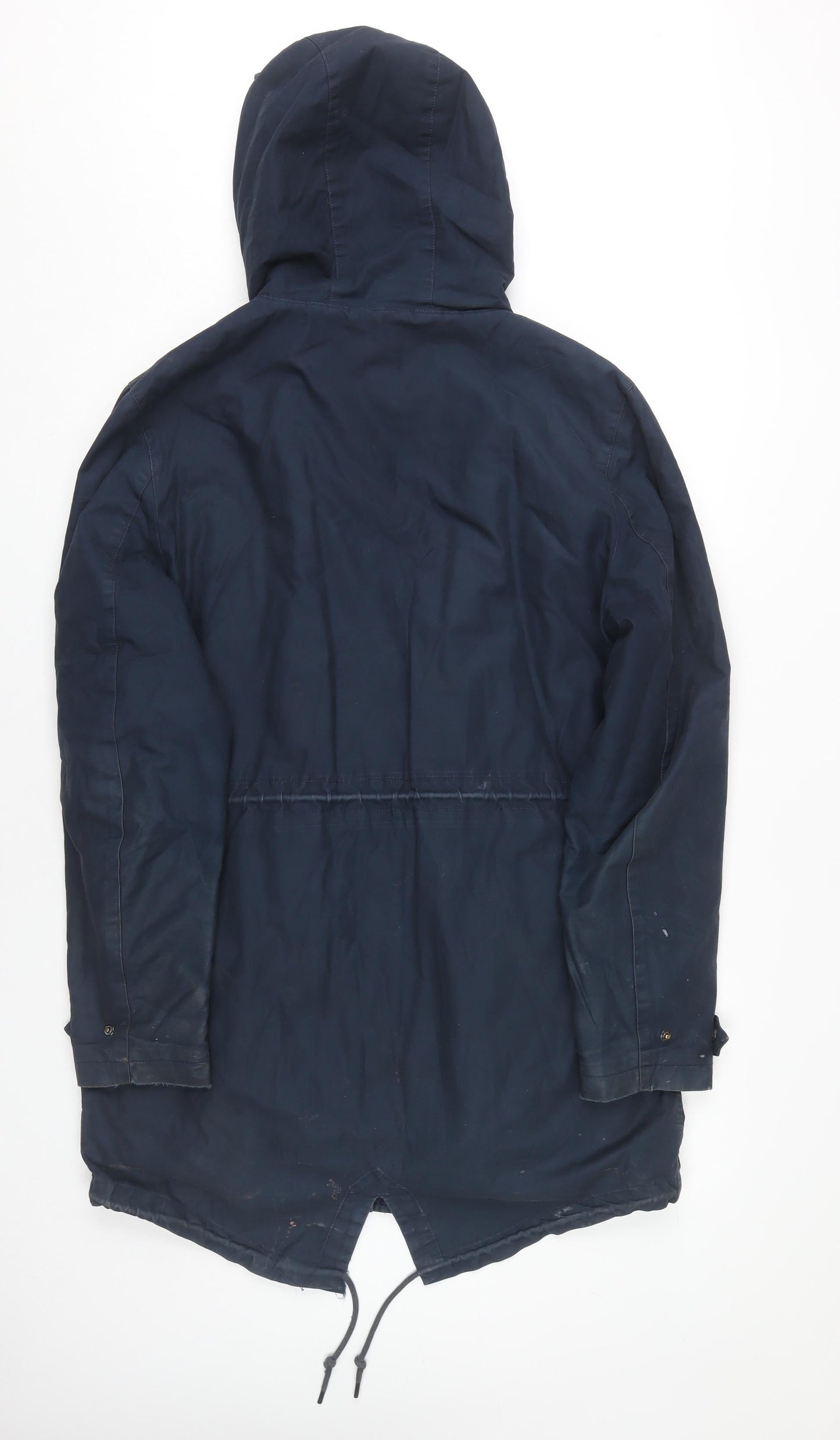 Mens UK Size M Original Penguin Blue Parka Coat