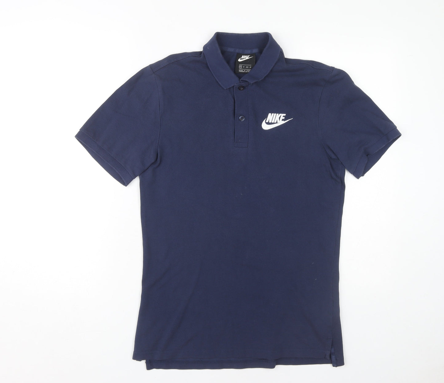 Nike Men's Blue XS Polo Shirt, Short Sleeve Casual