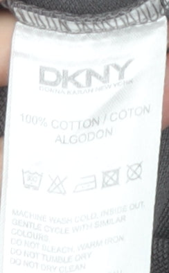 DKNY Men's Grey 2XL Polo Short Sleeve Casual