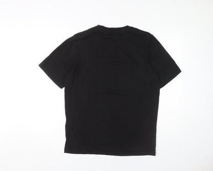 Mens UK Size M JACK & JONES Black  T-Shirt