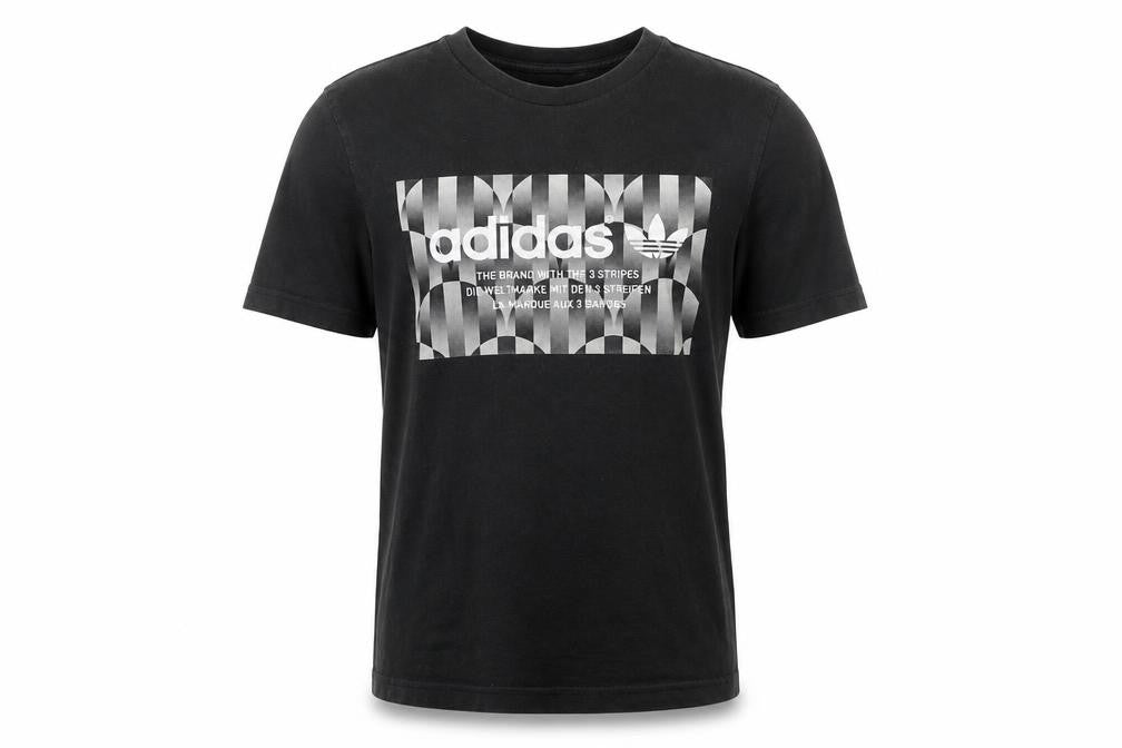 Mens UK Size S adidas Black  T-Shirt