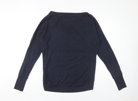 Superdry Women's Blue Pullover Sweatshirt Size S