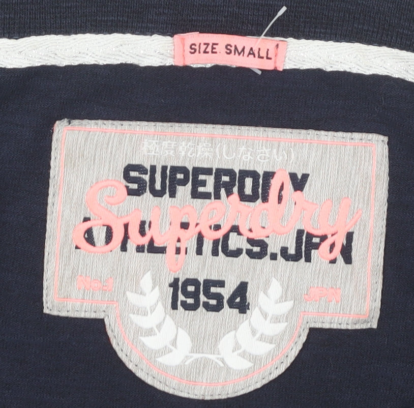 Superdry Women's Blue Pullover Sweatshirt Size S