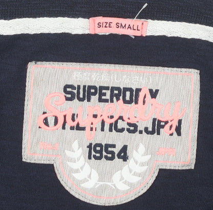 Superdry Women's Blue Pullover Sweatshirt Size S