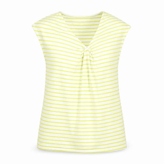 Womens UK Size 2 Whistles Yellow Tunic T-Shirt