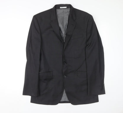 Mens UK Size 38 T.M.Lewin Regular Grey Suit Jacket