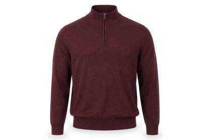 Mens UK Size M Farah Red Henley Jumper