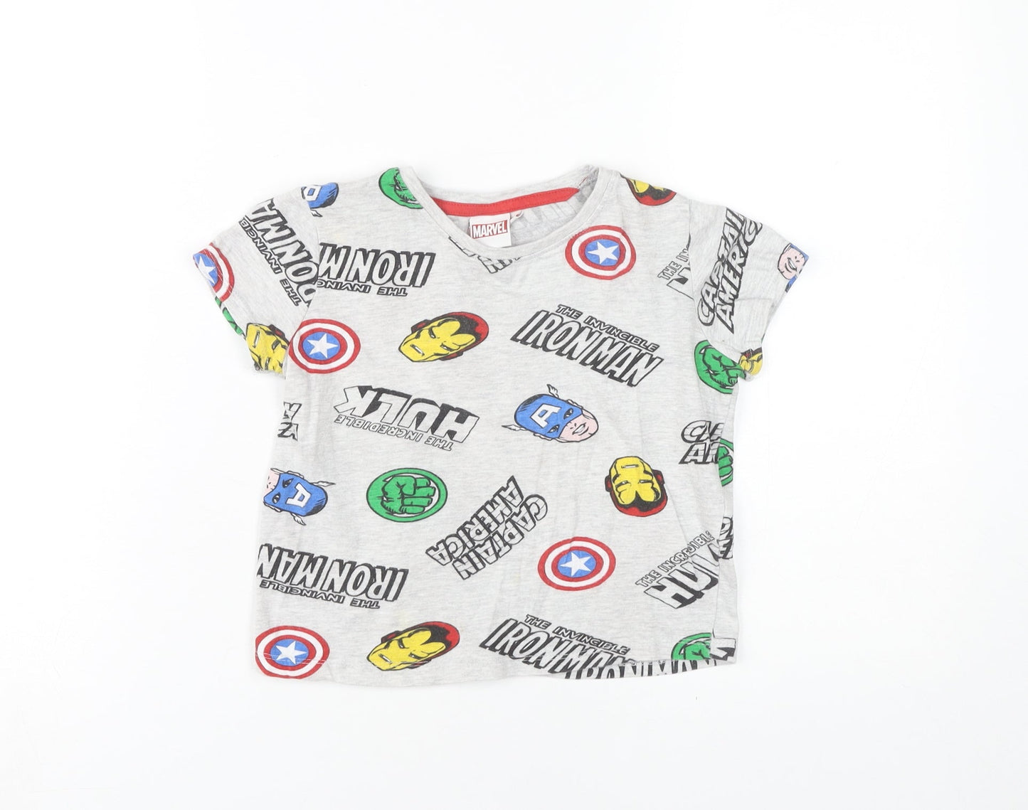 Marvel Boys Multicoloured Graphic T-Shirt, 9-10 Years