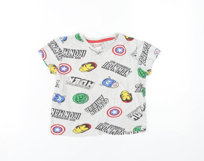 Marvel Boys Multicoloured Graphic T-Shirt, 9-10 Years