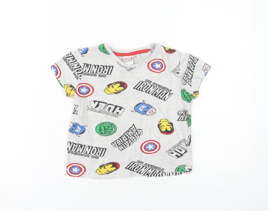 Marvel Boys Multicoloured Graphic T-Shirt, 9-10 Years
