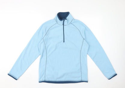 Mountain Warehouse Women’s Blue Fleece Sweatshirt Size 12