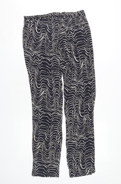 Womens UK Size 8 Jigsaw   Black Trousers