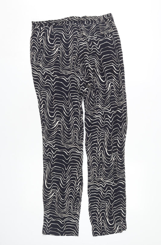 Womens UK Size 8 Jigsaw   Black Trousers