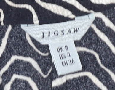 Womens UK Size 8 Jigsaw   Black Trousers