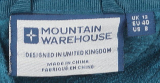 Mountain Warehouse Women's Blue Jacket Size 12 Casual