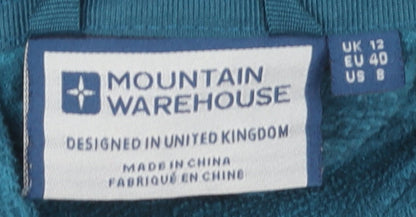 Mountain Warehouse Women's Blue Jacket Size 12 Casual