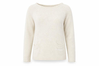 Womens UK Size XS Superdry Ivory Jumper Jumper