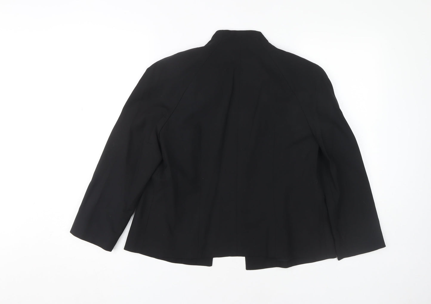 Womens UK Size 6 DKNY Black Basic Jacket