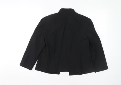Womens UK Size 6 DKNY Black Basic Jacket