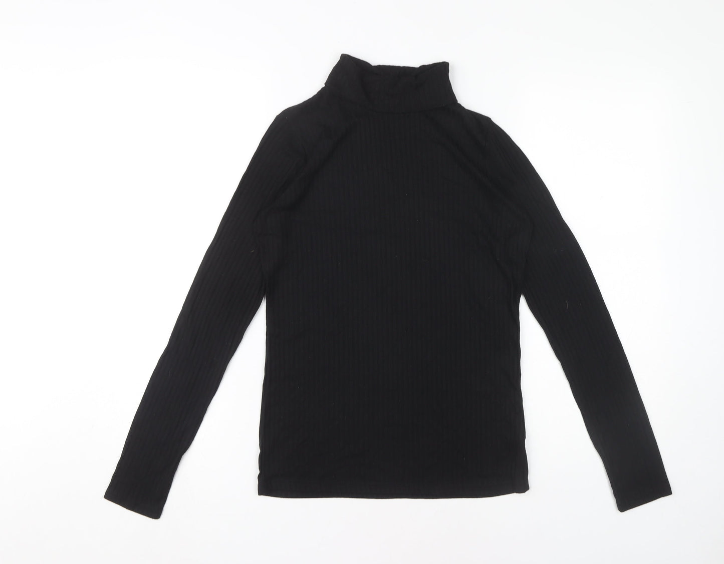 Womens UK Size 8 NEXT Black Basic T-Shirt