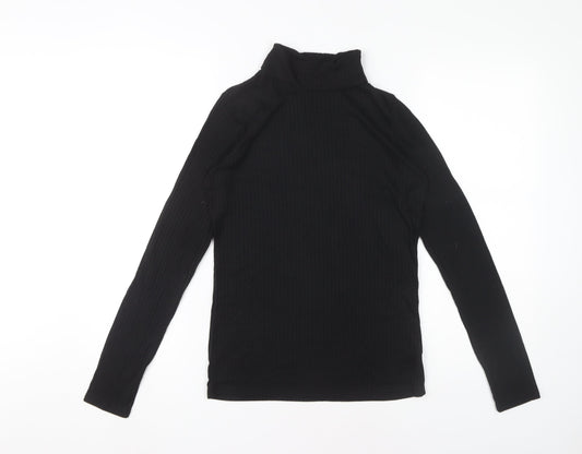 Womens UK Size 8 NEXT Black Basic T-Shirt